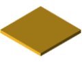 Plastic 10mm, yellow, similar to RAL 1034
