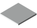 Plastic 10mm, white similar to RAL 9016