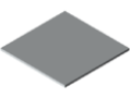 Plastic 4mm, ESD, grey, similar to RAL 7035