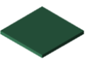 Plastic 10mm, green, similar to RAL 6000