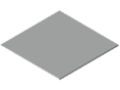 Compound Material St 2 mm, white similar to RAL 9016