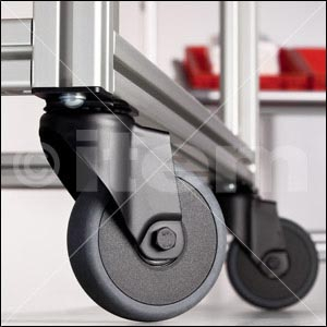 Castor D100 swivel 120x40