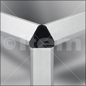 Verbindungssatz 8 40x40-45°, schwarz