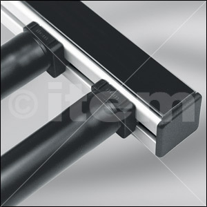 Conveyor Roller TR32, Bearing Set, black