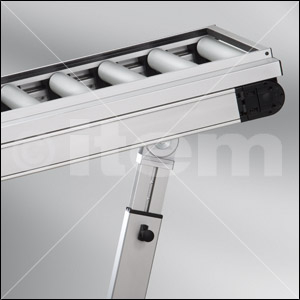 Teleskop-Anschlussplatte 8 80x40, weißaluminium ähnlich RAL 9006