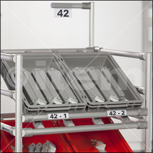 Beschriftungsprofil D30 flex, transparent