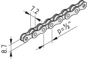 Chain 1/2″