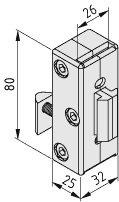 Lifting-Door Guide Set 8