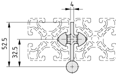 Hinge 10 Al PP4 light