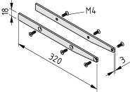 Shelf Cap Set 8 320