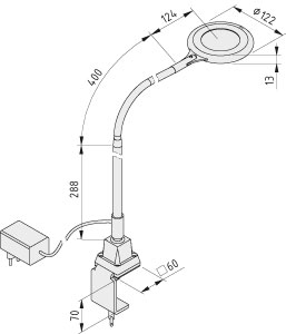 Lupenleuchte LED