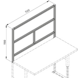 Table Upright F 1500