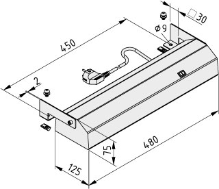 Light Fitting 36W, 230V