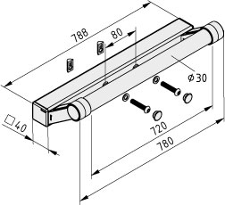 Handle T8