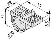 Tischplattenbefestigung D30