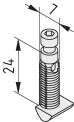 Automatic-Fastening Set 5, stainless