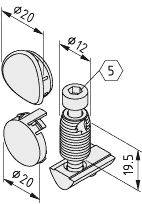 Automatic-Fastening Set 8 N D40