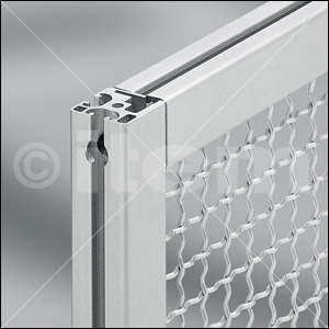 Klemmprofil 8 40x40, natur