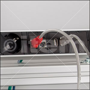 Medienleiste-Einsatz USB