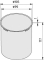 Bottle Holder 8 Insert, grey