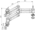Double Pivot Arm 8 695 heavy-duty