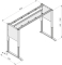 Table Frame F 1800