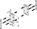 Fastening Set for Container Profile 8 80x40