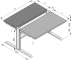 Table Frame F 2 F 1500