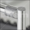 Cap, Tube D30, grey similar to RAL 7042