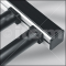 Conveyor Roller TR32, Bearing Set, black