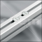 Universal-Butt-Fastening Set 12, bright zinc-plated