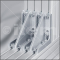 Angle Bracket 8 160x160 St M12, white aluminium, similar to RAL 9006