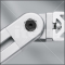 Hinge 8 40x40, heavy-duty